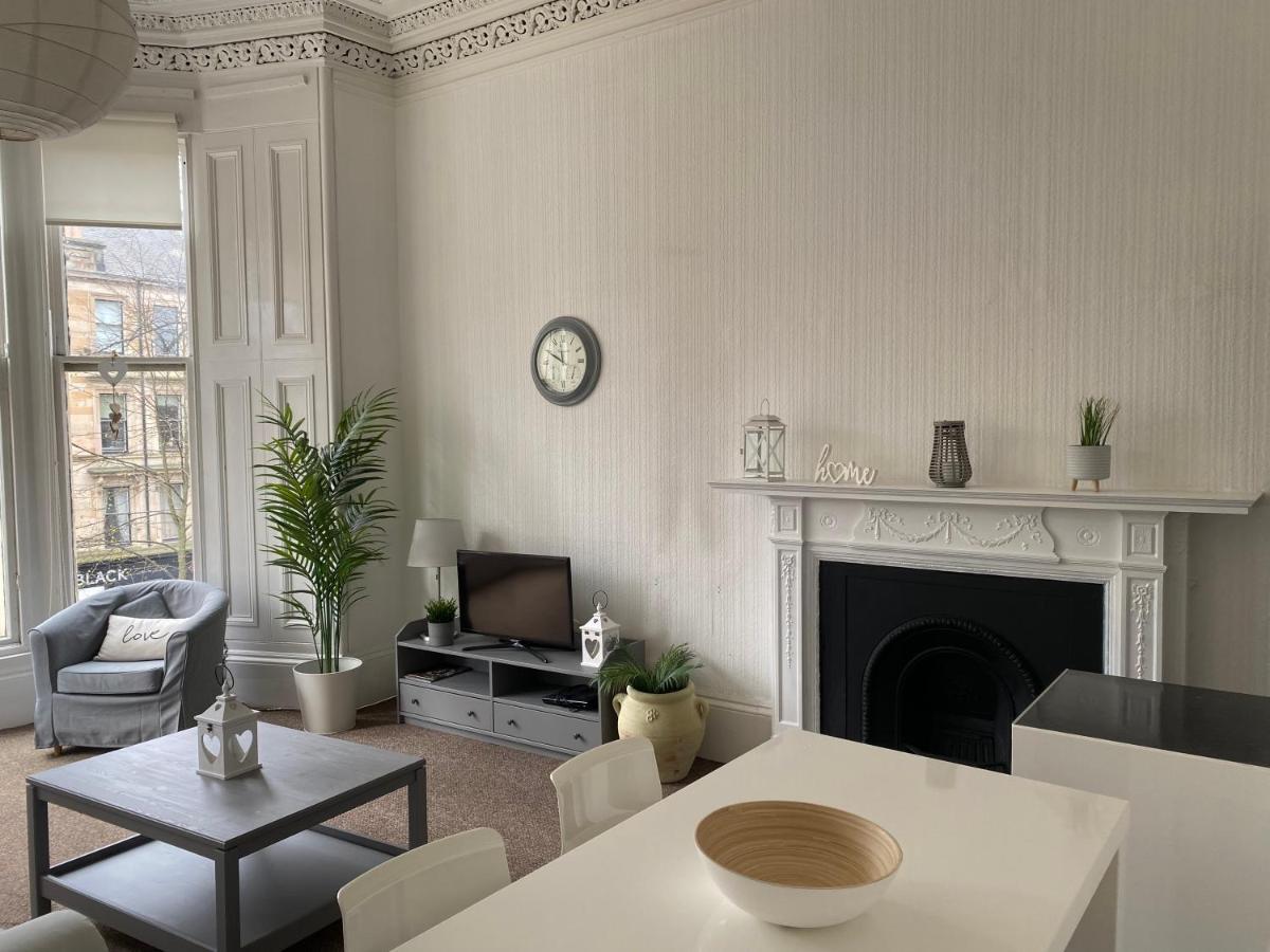 Captivating Apartment In Glasgow Westend Uk Eksteriør bilde