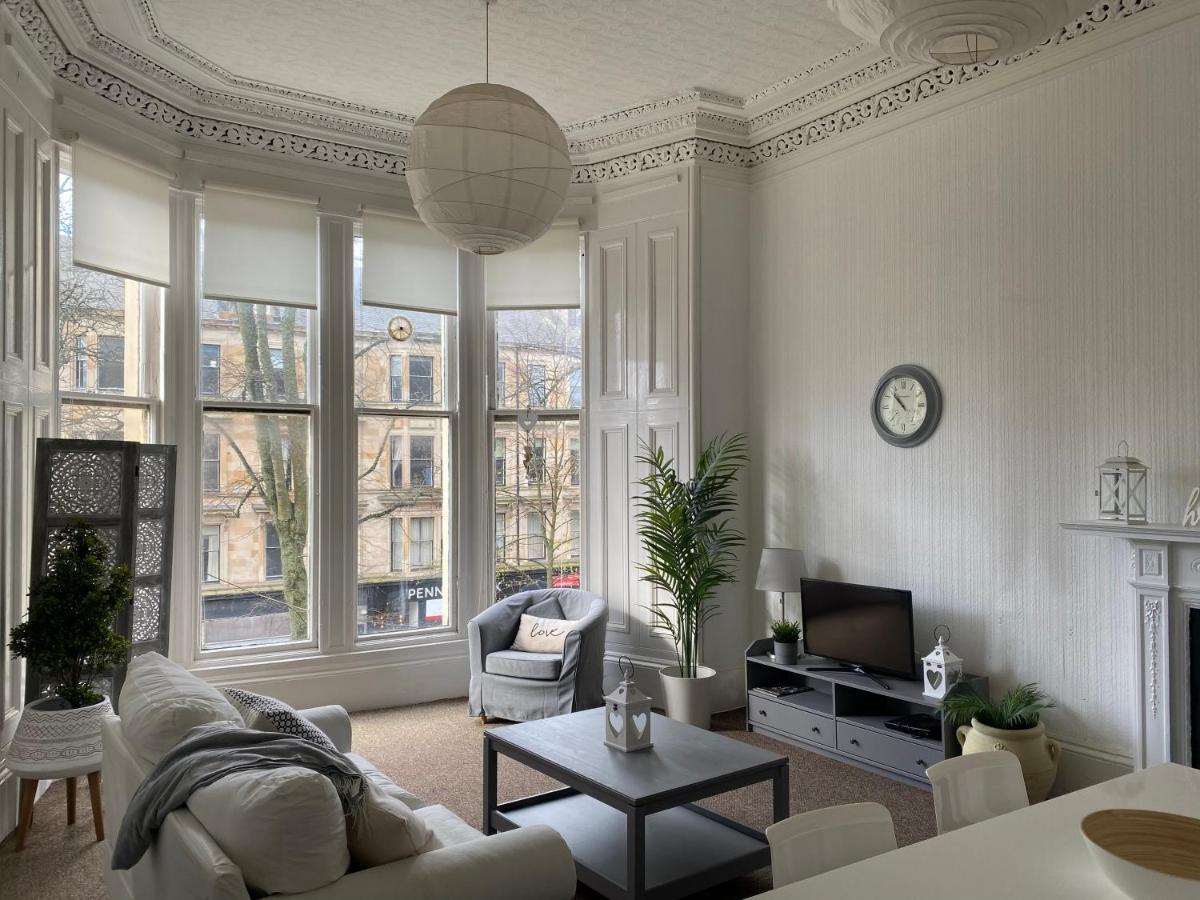 Captivating Apartment In Glasgow Westend Uk Eksteriør bilde
