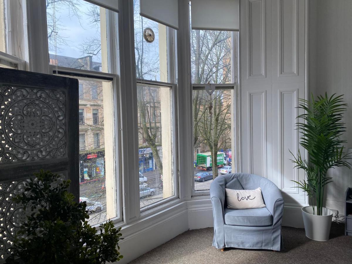 Captivating Apartment In Glasgow Westend Uk Eksteriør bilde