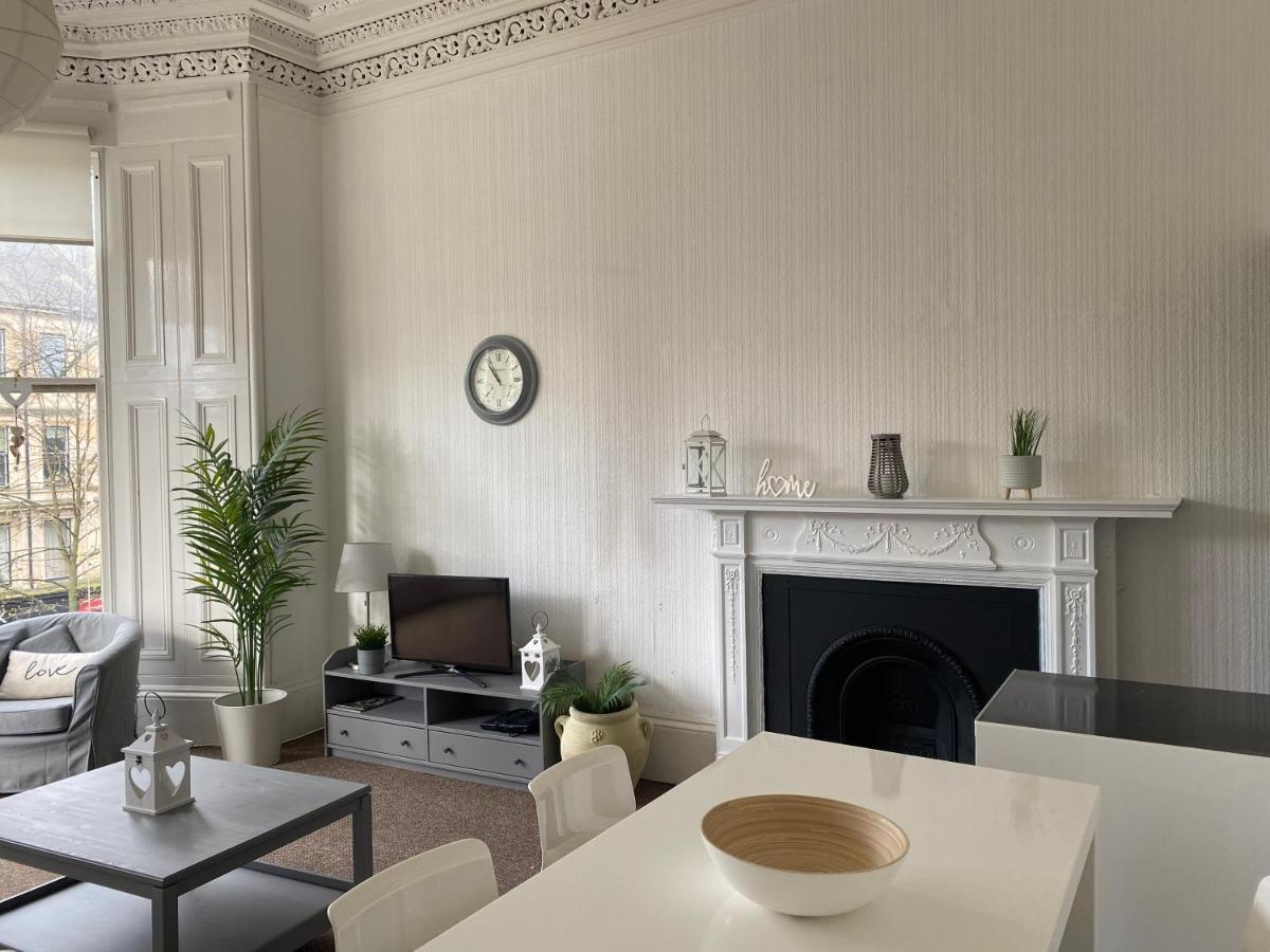 Captivating Apartment In Glasgow Westend Uk Eksteriør bilde