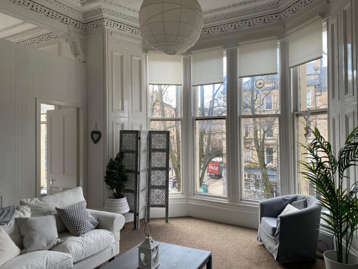 Captivating Apartment In Glasgow Westend Uk Eksteriør bilde